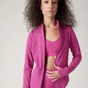 Athleta Women's Vibrant Pink Salutation Jacket